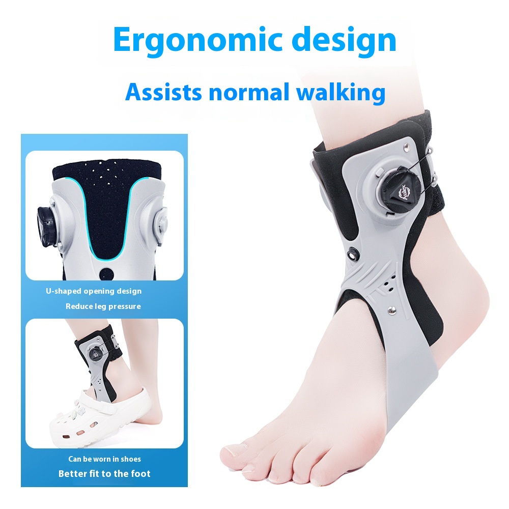 Airbag Button Ankle Support Training Rehabilitation Ankle Fixation Brace Correction Protective Gear foto 3