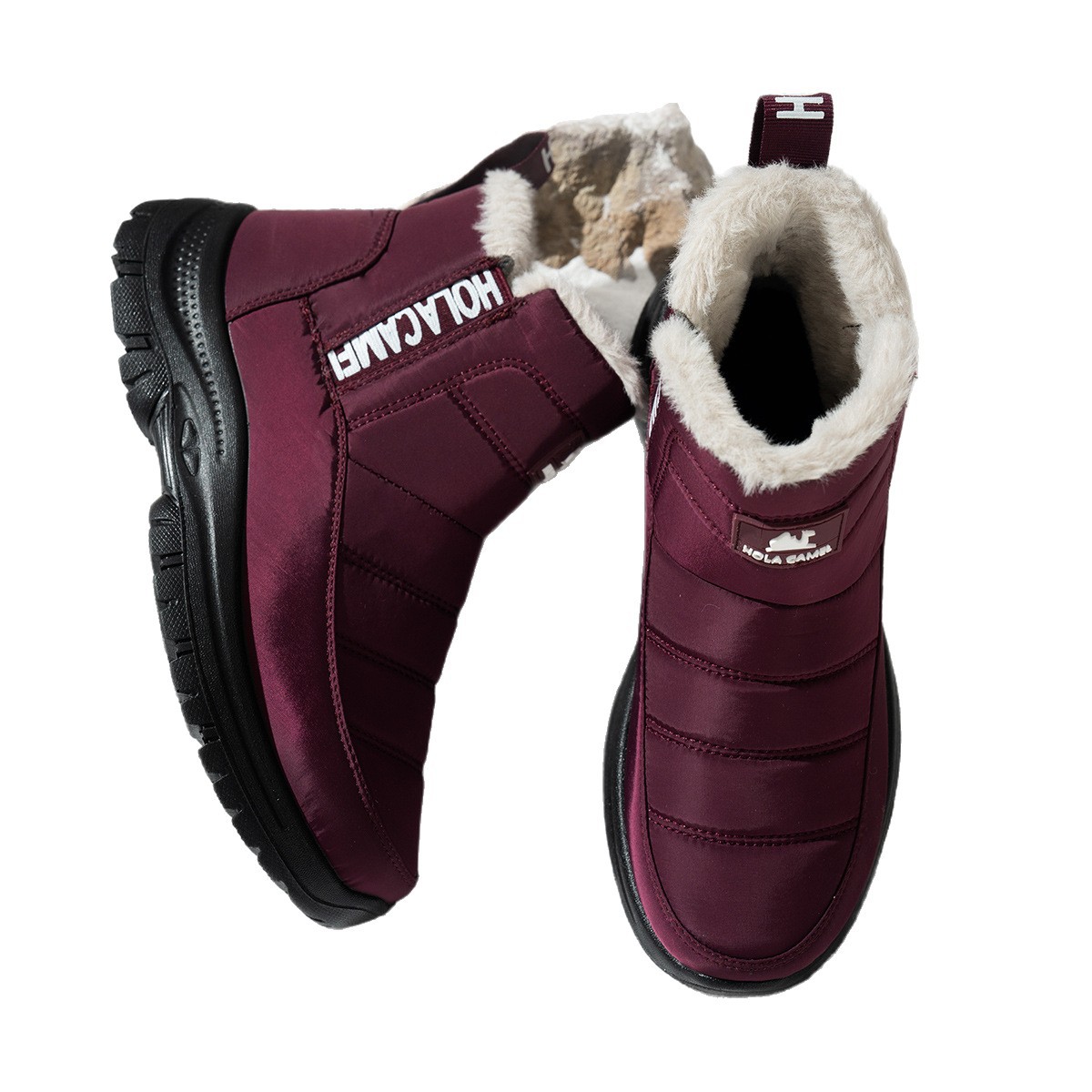 Women's Snow Boots With Fleece Lining foto 3