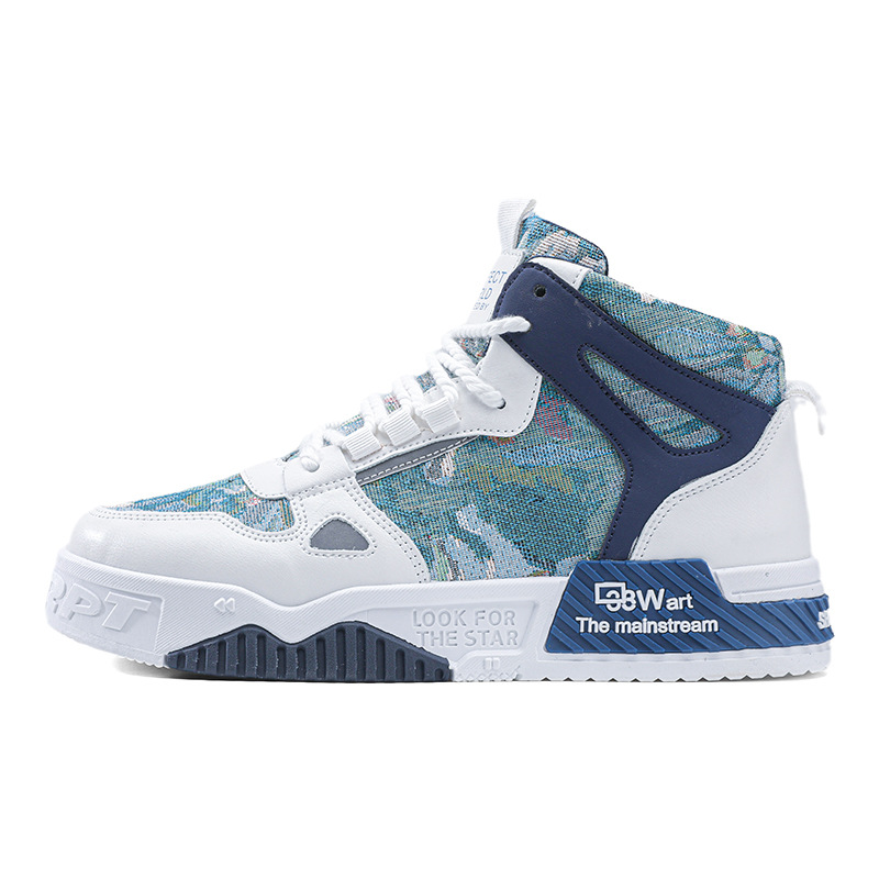 Men's High Top Sneakers Non-slip foto 3