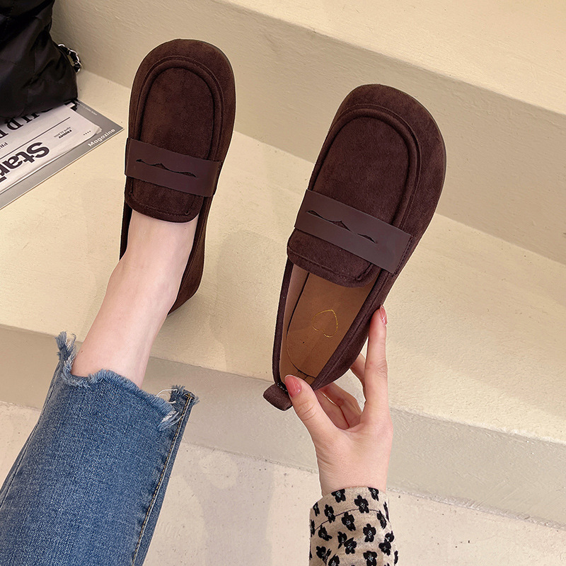 Work Flat Non-slip Black Soft End Cloth Shoes foto 5