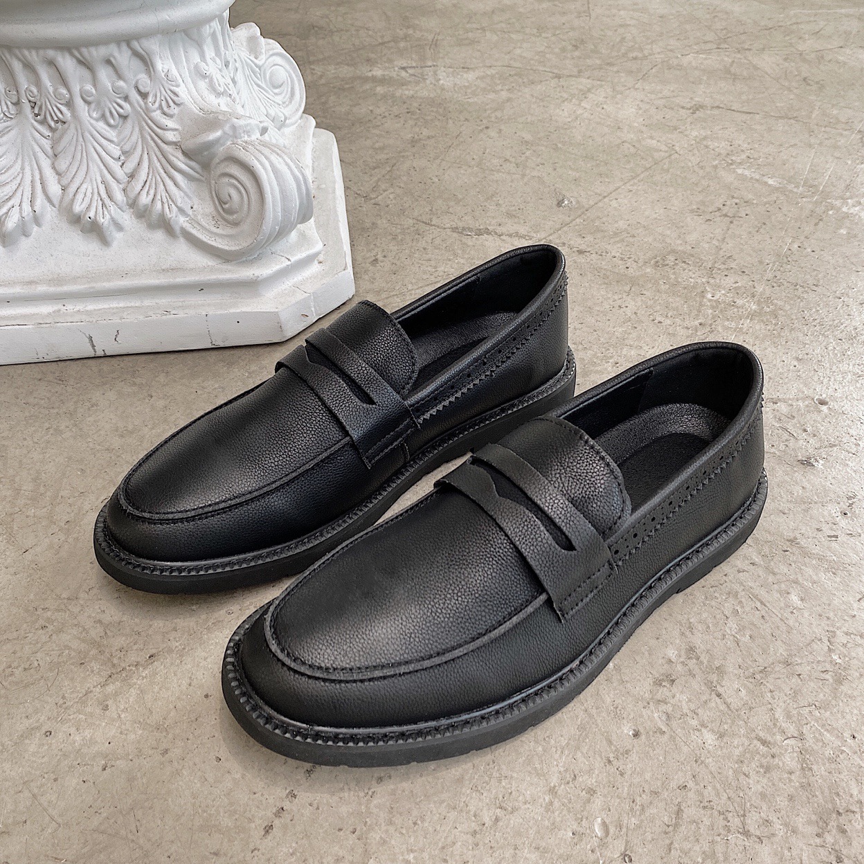 Youth Retro Slip-on Beanie Shoes foto 4