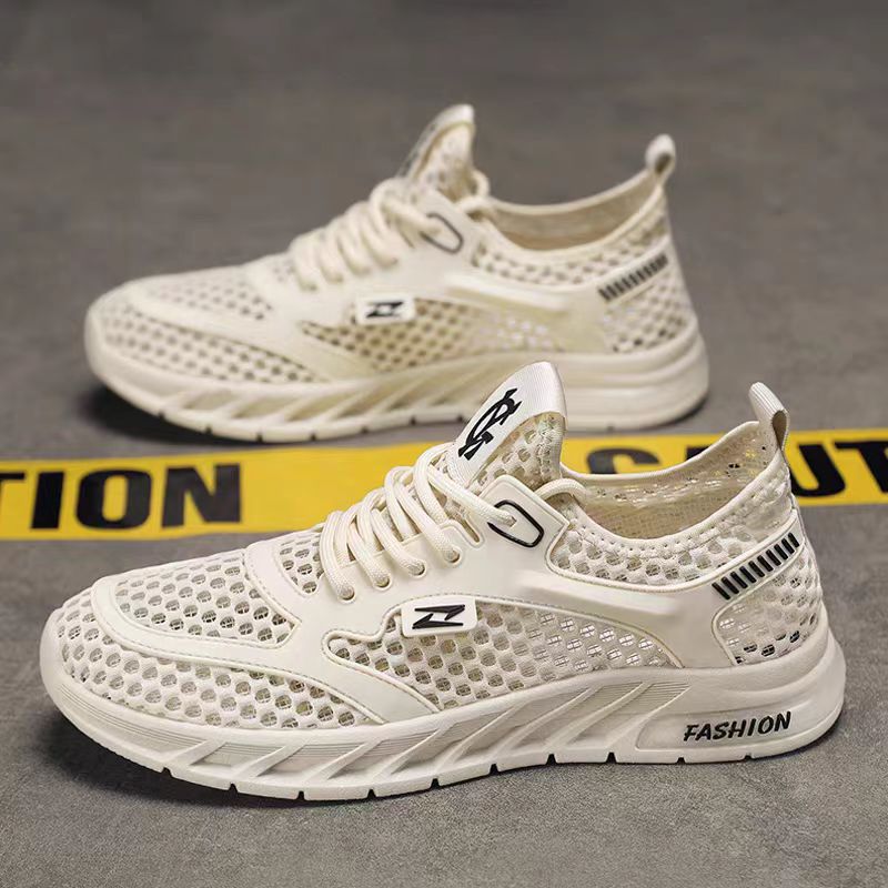 Men's Shoes Summer Hollow Breathable Casual Versatile Soft Bottom foto 2