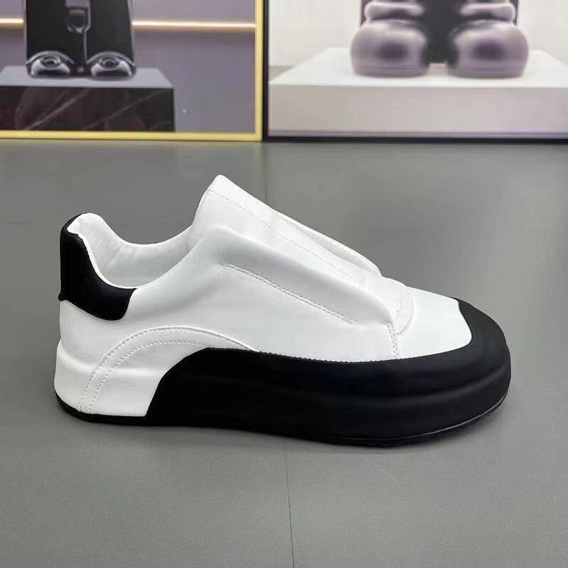 Genuine Leather Slip-on Breathable Running Casual Shoes foto 4