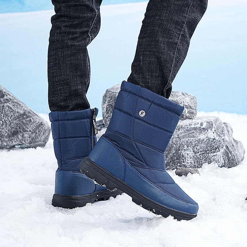 Cloth Couple Boots Outdoor Climbing Fleece-lined Warm Leisure foto 5
