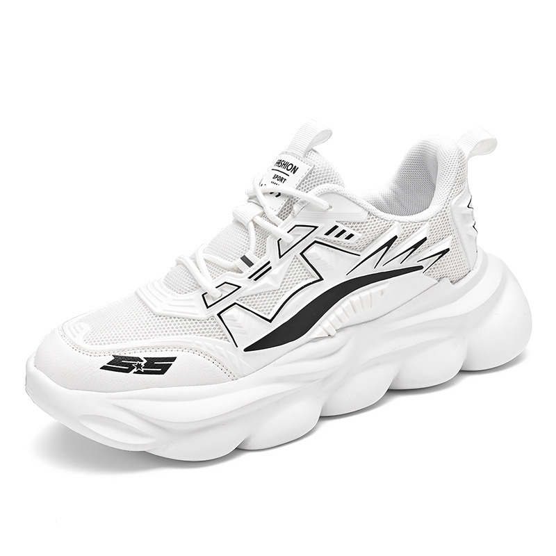 Plus Size Men's Shoes Mesh Breathable Platform foto 2