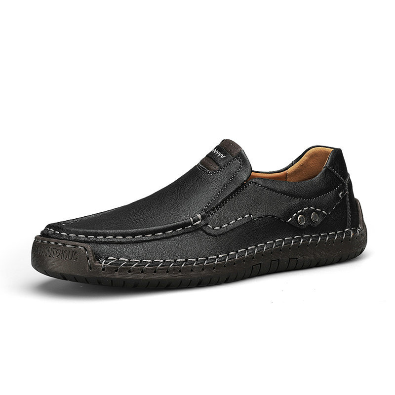 Large Size Handmade Stitching Men's Shoes Outdoor foto 4