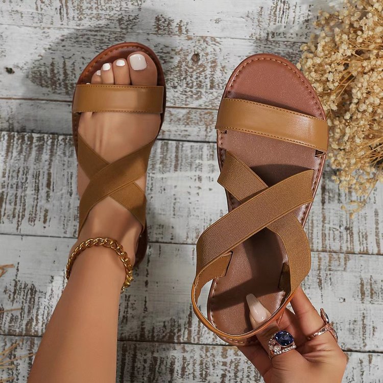 Simple And Versatile Womens Flat Sandals foto 4