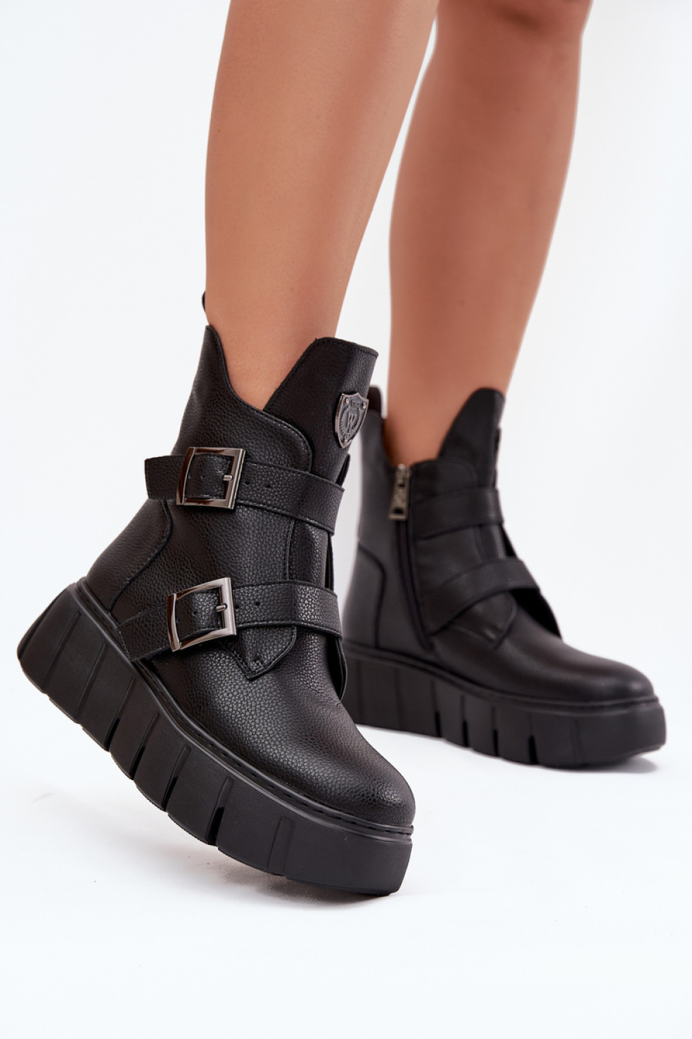 Platform boots Step in style