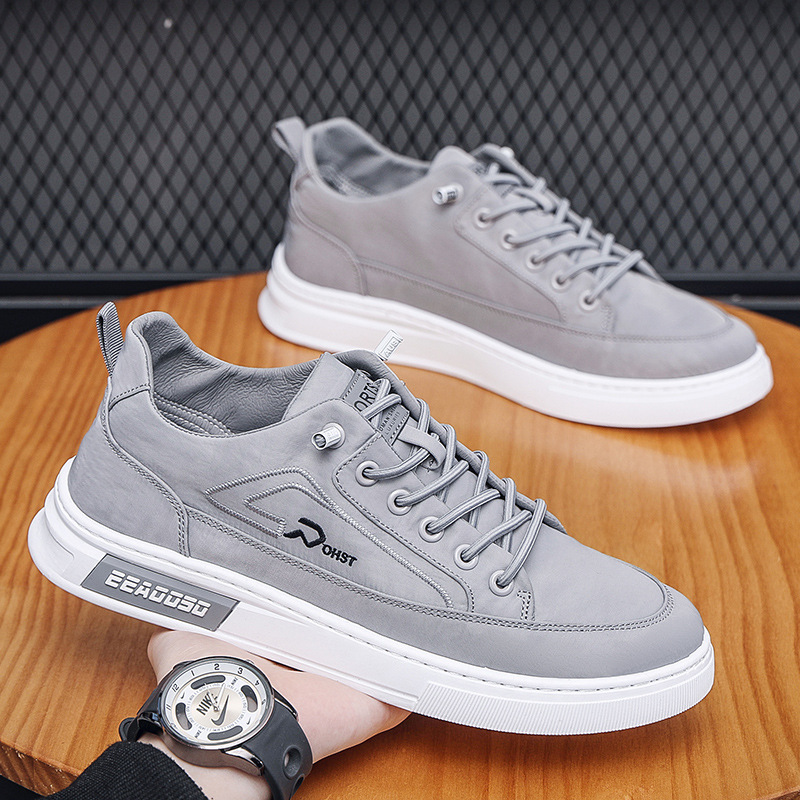 Men's Summer New Umbrella Cloth Breathable All-match Ice Silk Casual Shoes foto 2