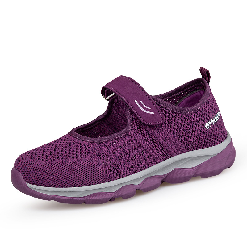 Mesh Shoes Canvas Mom Shoes For Middle-aged And Elderly People foto 3