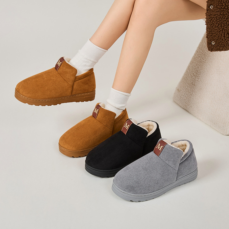 Non-slip Plus Velvet Thick Snow Boots Fashion Casual Cotton-padded Shoes foto 2