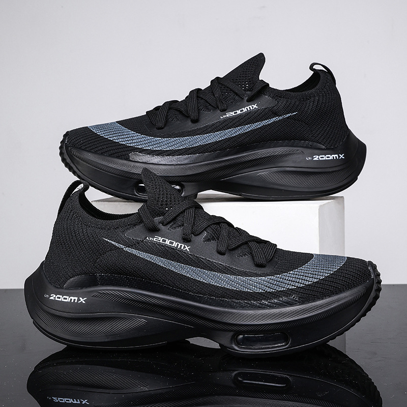 Front Palm Air Cushion Shock-absorbing Breathable Fly-knit Sneakers foto 5