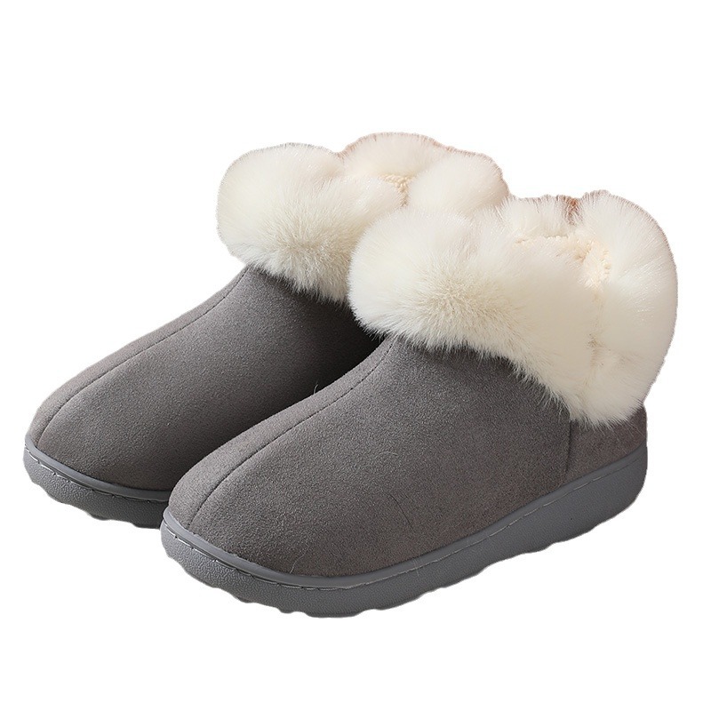 New Bag Heel Winter Home Indoor Platform Warm Couples Cotton Shoes foto 4
