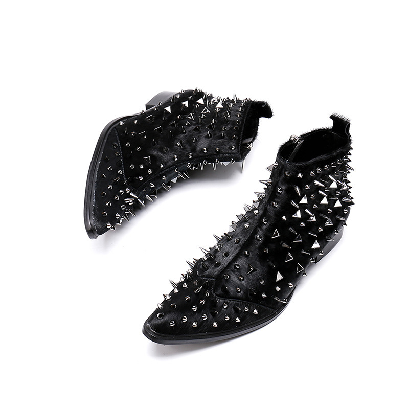 High-top Dr Martens Boots Men's European And American Style foto 4