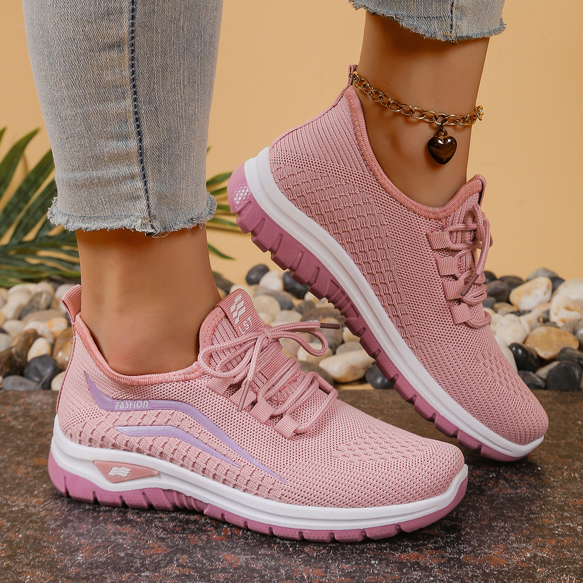 New Fashion Casual Sports Mesh Women's Shoes foto 5