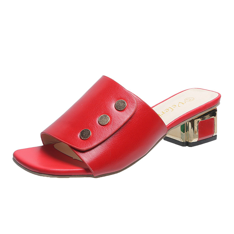 Womens Fashion Wedge Slippers foto 3