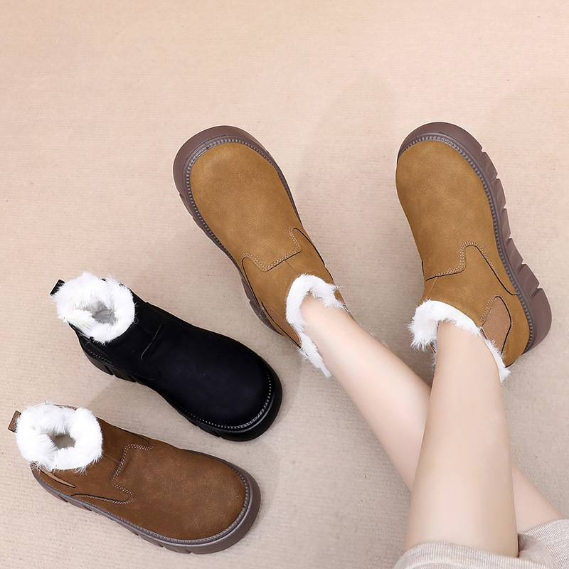 Shoes Women Winter New Ladies Fleece Lined Thick foto 4