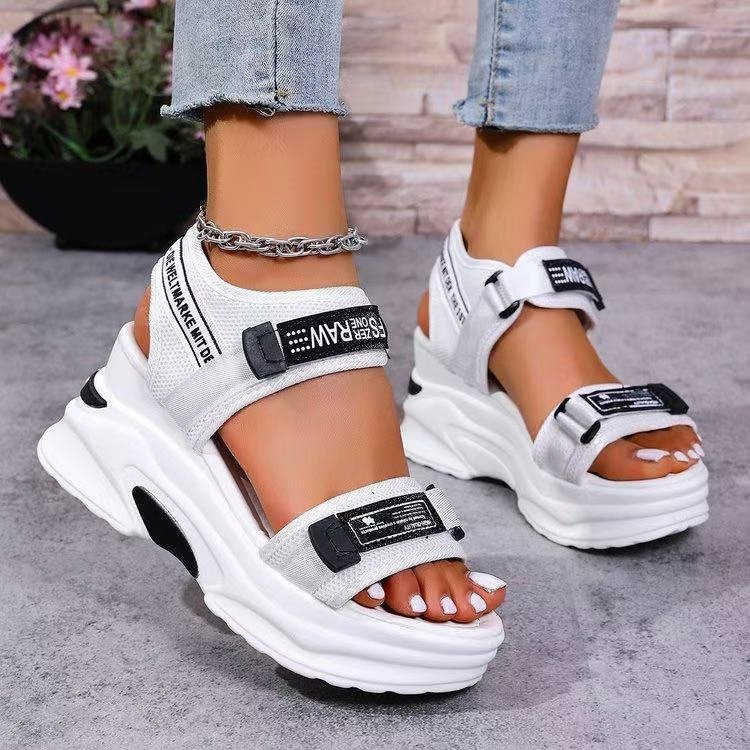 Summer Wedge Sandals Women's Platform Sports Beach Shoes foto 4