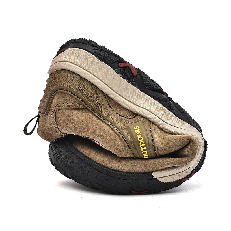 Casual Men's Suede Sports Leisure Mountaineering Shoes foto 3