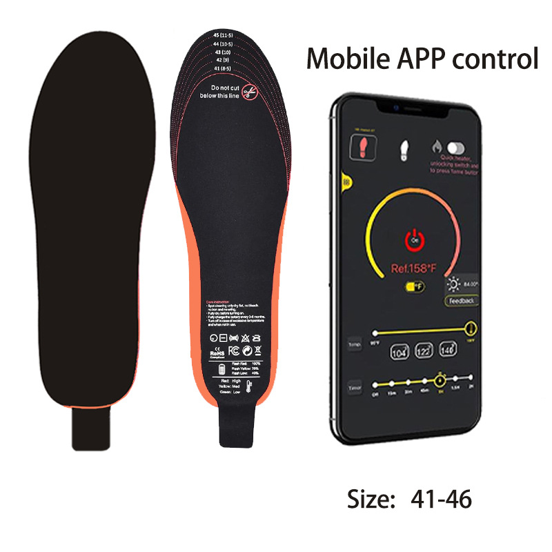 Electric Heating Insole Remote Control Foot Warmer foto 5
