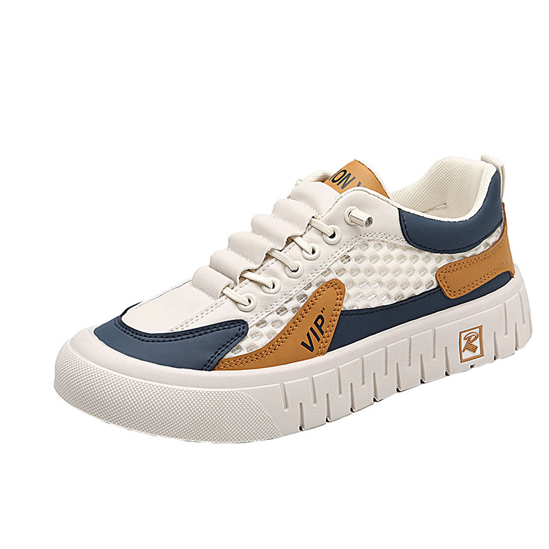 Mens Casual Breathable Mesh-panel Athletic Shoes foto 3