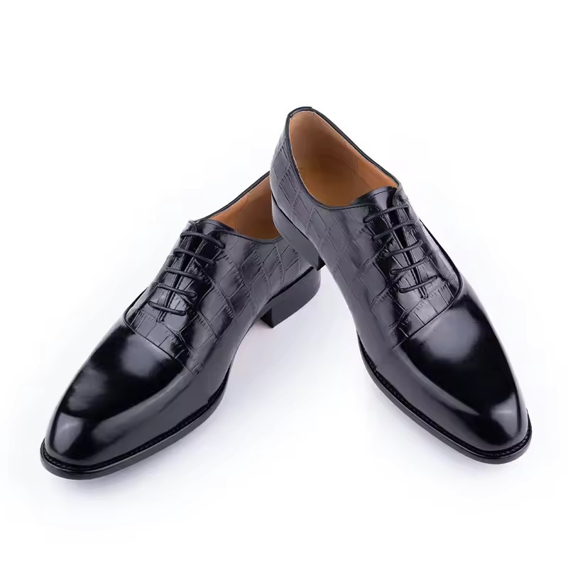 Men's Dress Shoes First Layer Cowhide Handmade foto 3