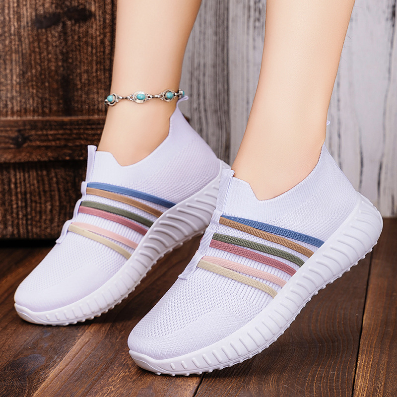 Women's Casual Shoes Breathable Mesh Surface Plus Size Soft Bottom Pumps foto 4