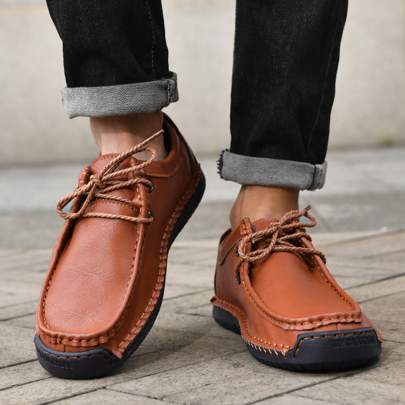 Seasons Hand-stitched Men's Shoes Lace-up foto 3