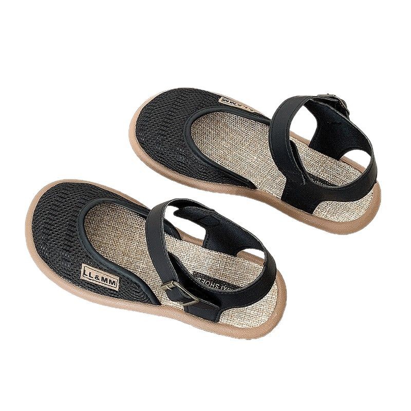 Women's Soft-Soled Mesh Breathable Cotton And Linen Sandals foto 2