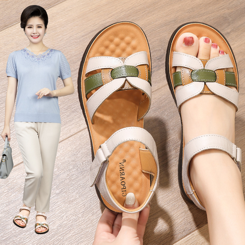 Mid-age Women's Non-slip Soft-soled Flats foto 5
