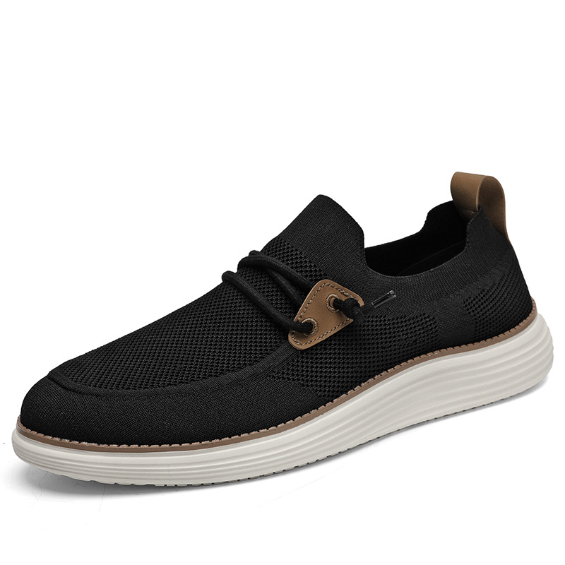 Plus Size Breathable Fly Woven Mesh Men's Shoes foto 4