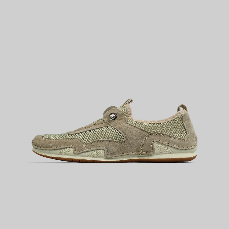 Summer Breathable Real Pigskin Slip-on Casual Shoes foto 4