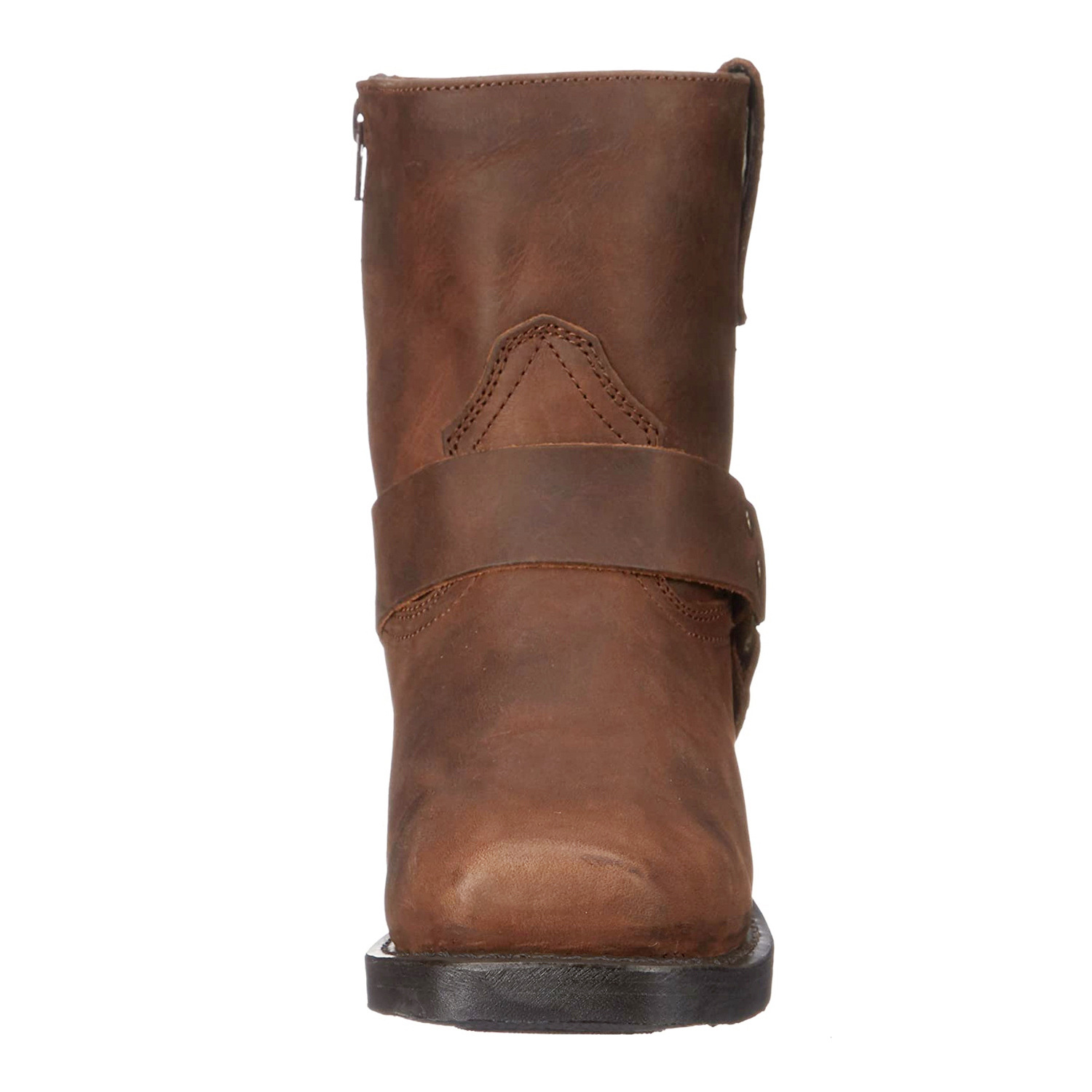 New Olympic Shoes And Boots 1034 Retro Ankle Boots Cowboy Boot Mid-top Men's Boots Rivet High Heel Knee-high Boots foto 3