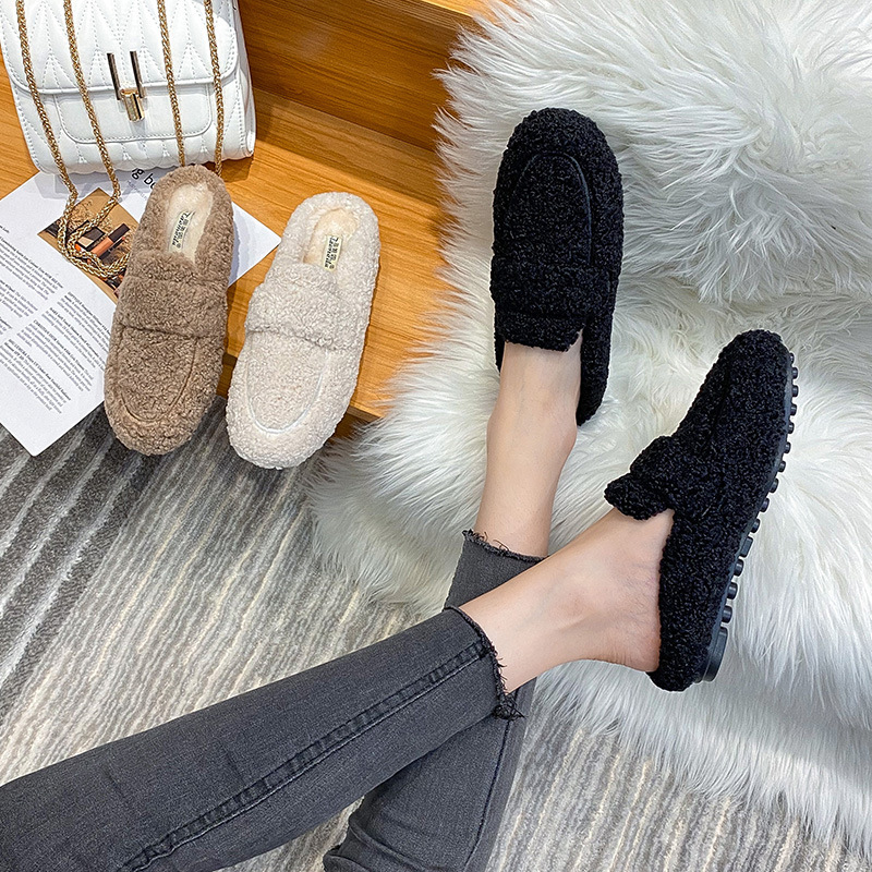 Velvet Padded Warm Plus Size Women's Shoes foto 4