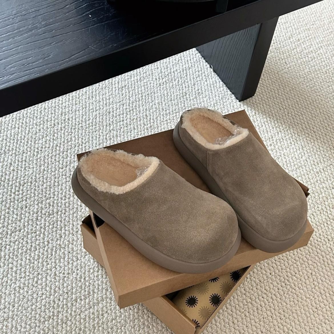 Thick-soled Small Potato Casual Shoes Slip-on Lazy Shoes Fleece-lined Warm Cotton Shoes foto 5