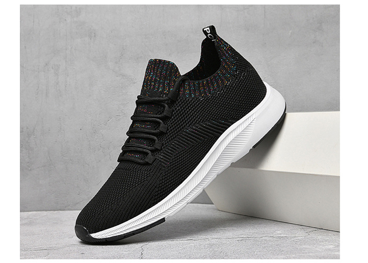 Men's Fashionable Breathable Casual Hidden Heel Sneaker foto 5