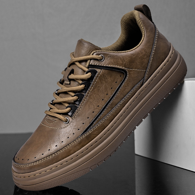 New Retro Large Size Versatile Business Work Low Casual Shoes foto 3