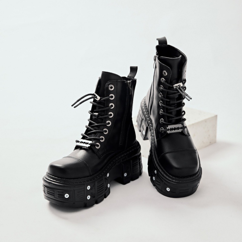 Martin Boots New Women's Punk Style Small Leather Shoes foto 3