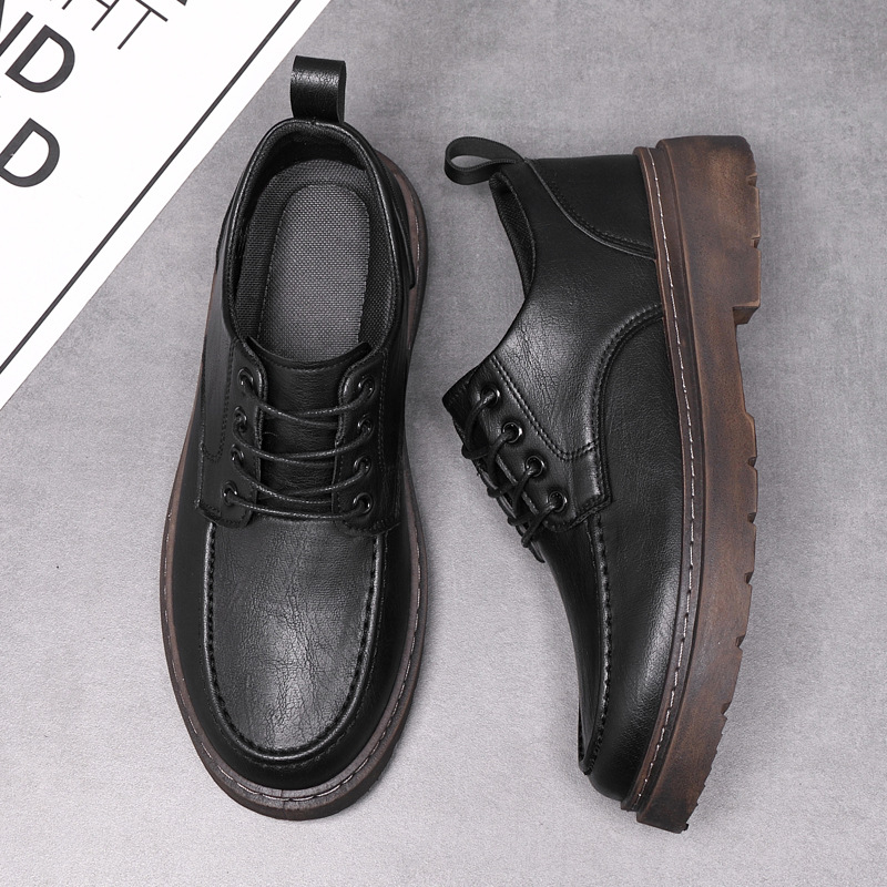 Mens Stylish Casual British-style Versatile Sneakers foto 5