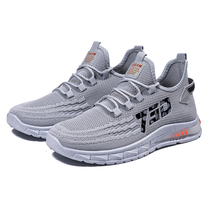Fashion Casual Flying Woven Men's Sneaker foto 3