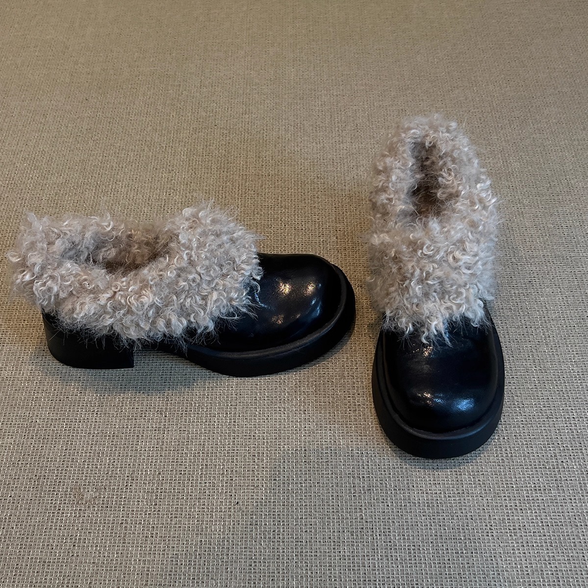 Women's French-style Soft And Gentle Thick-soled Shoes foto 5