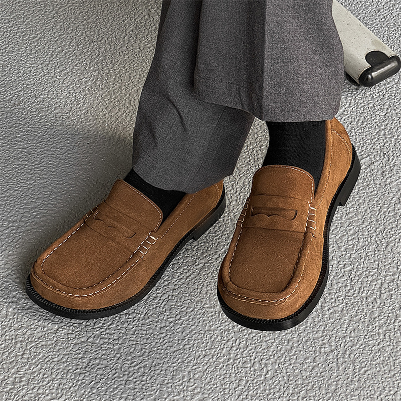 New Vintage Old Coin-style Loafers For Men foto 2