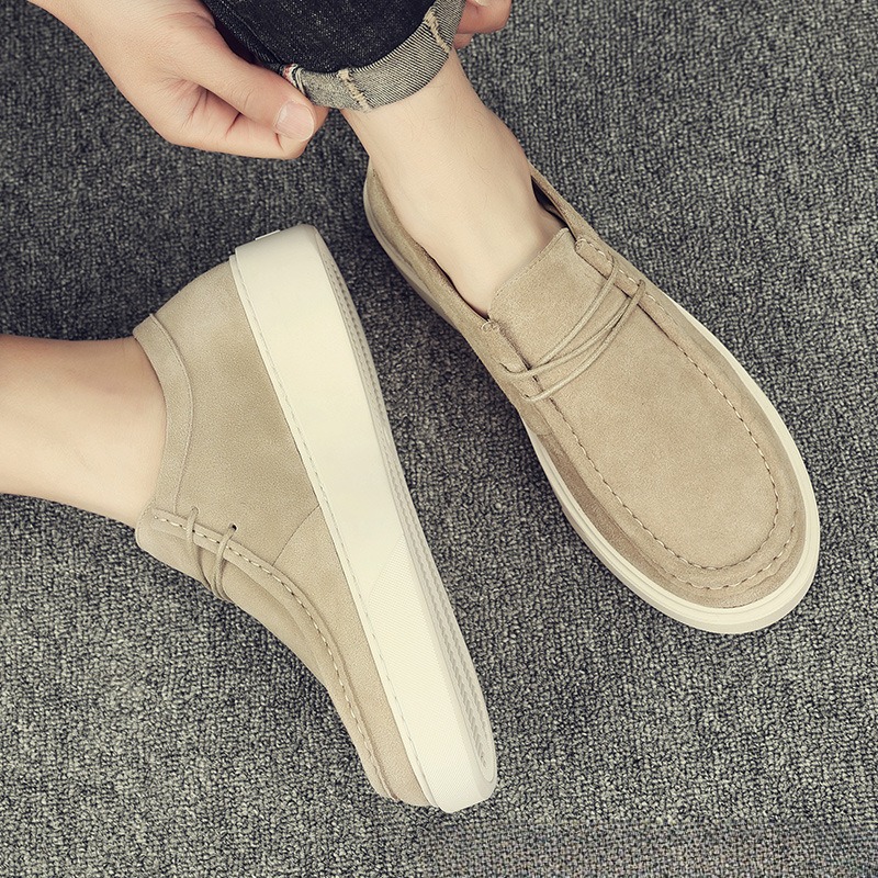 British Style Fashion Men's Breathable Shoes Casual Work Shoes foto 3