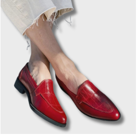 Spring Leisure Low Heel Pointed-toe Women's Shoes foto 2