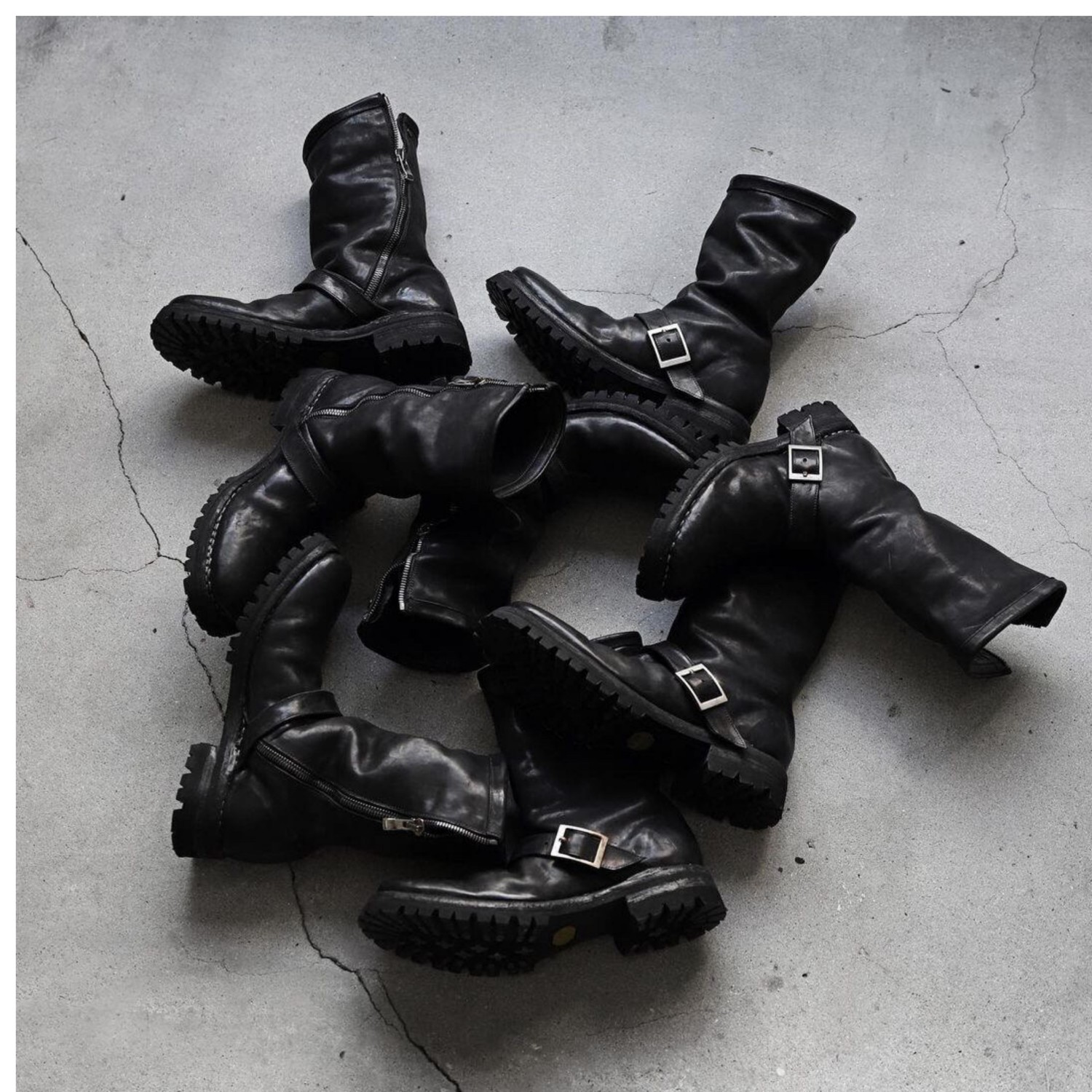 Dark Style Retro Martin Boots For Men foto 3