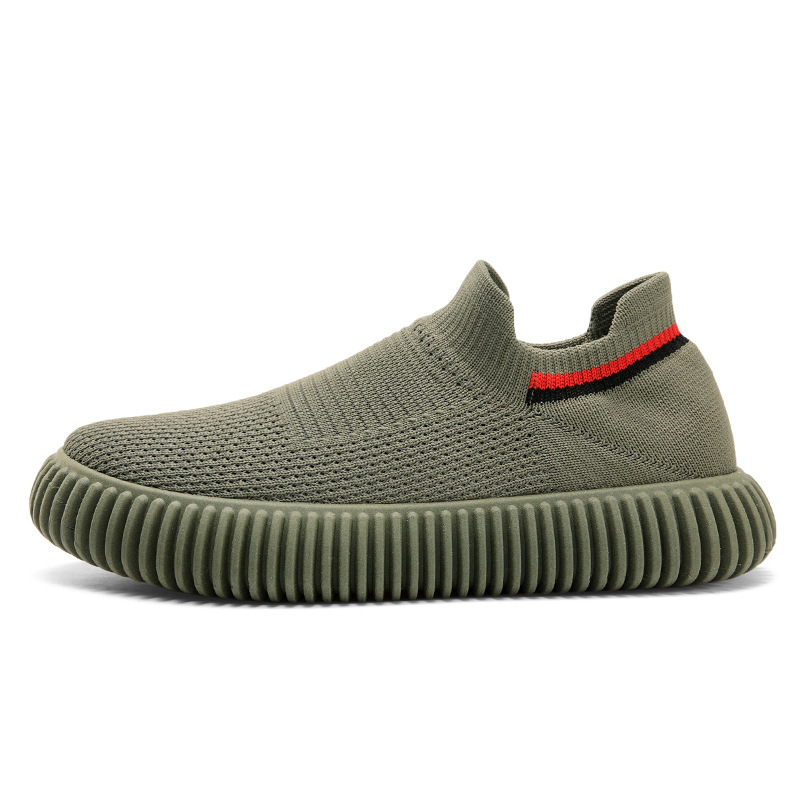 Men's Shoes New Flying Woven Breathable foto 2