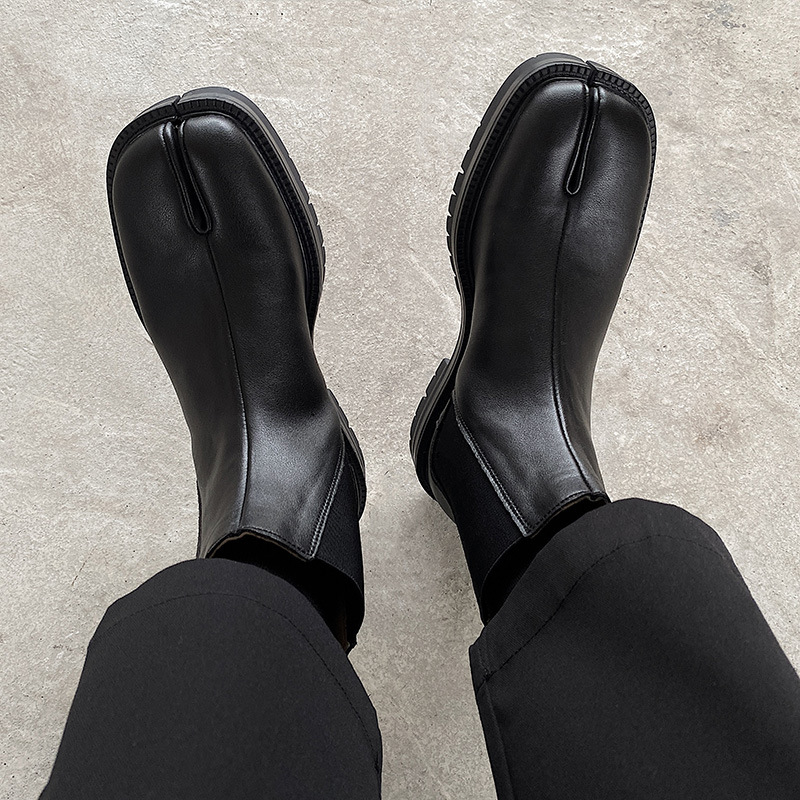 Men's And Women's British Chelsea Ankle Boots foto 2
