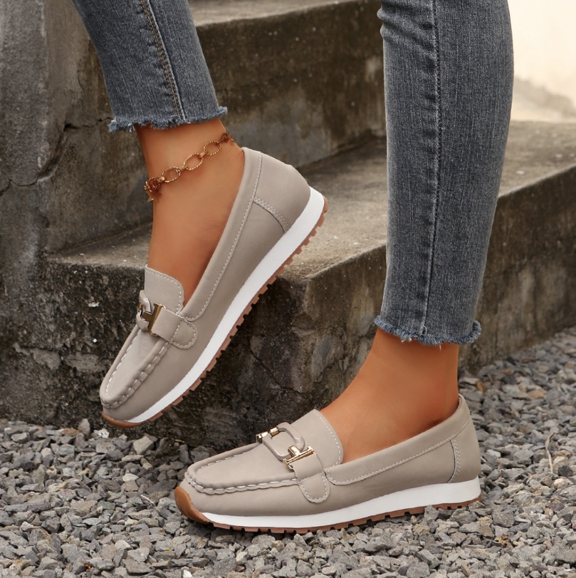 Women's Platform Metal Chain Casual Sneaker foto 2
