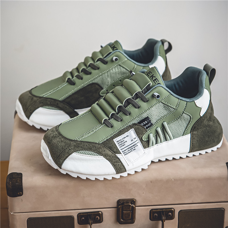 Mesh Breathable All-match Sports Running Platform Height Increasing Casual Old Shoes foto 4