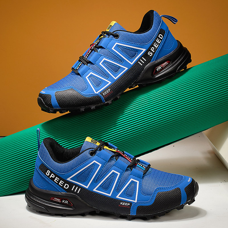 Summer Hiking Shoes Outdoor Shoes Men's Super Lightweight Breathable Shock Absorption Off-road Trekking Shoes foto 5
